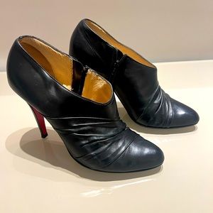 Leather Christin Louboutin Booties